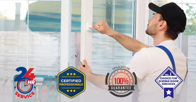 Balcony Glass Door Repair Near Me in North Lauderdale