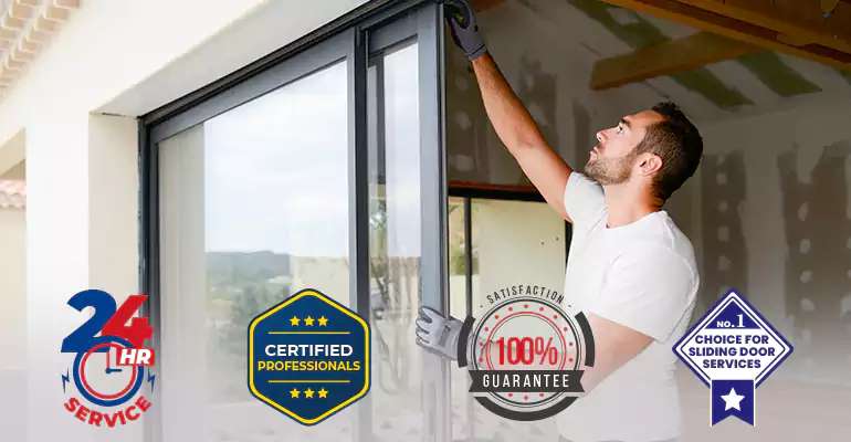 Sliding Glass Door Track Repair Service in North Lauderdale